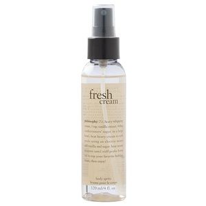 Never used! Philosophy fresh cream body spray